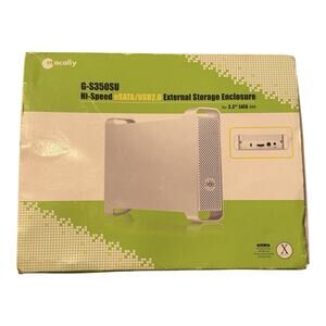 Macally G-S350SU High Speed eSATA/USB 2.0 External Storage Enclosure For 3.5”